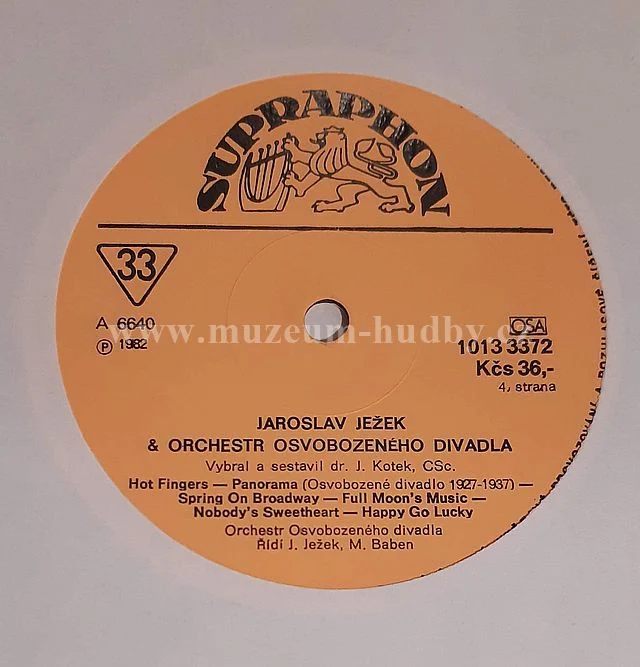 Jaroslav Ježek & Orchestr Osvobozeného Divadla - Obrázek 10