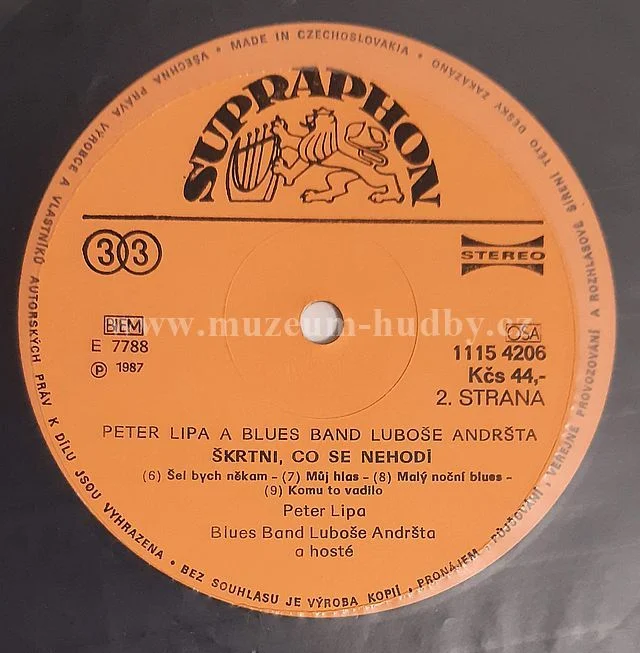Peter Lipa, Blues Band Luboše Andršta - Obrázek 4