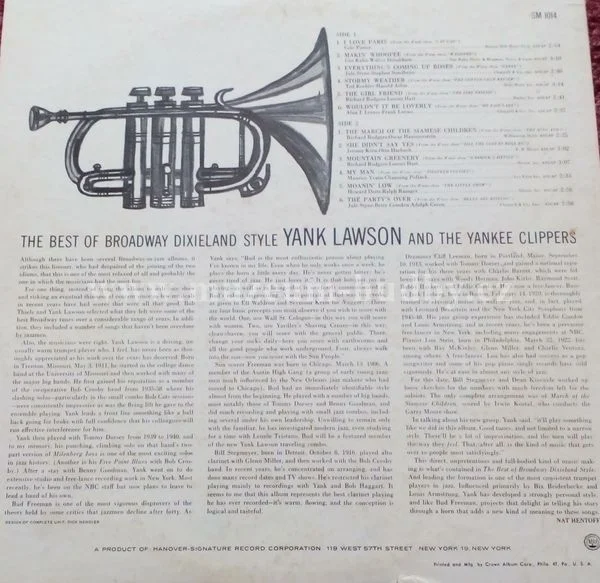 Yank Lawson And His Yankee Clippers - Obrázek 2