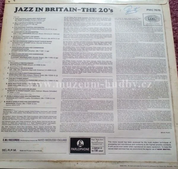 The Original Dixieland Jazz Band / Billy Arnold's Novelty Band / ... - Obrázek 2