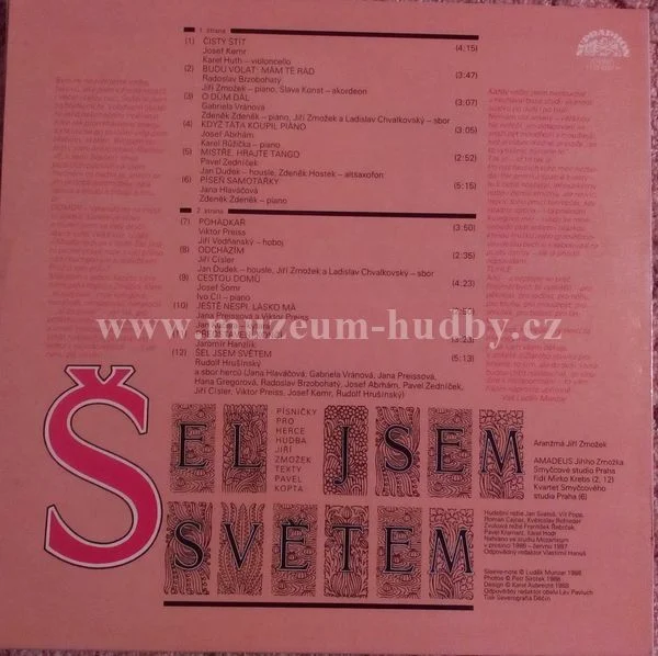 Radoslav Brzobohatý / Josef Abrhám / Rudolf Hrušínský / Pavel Zedníček / ... - Obrázek 2
