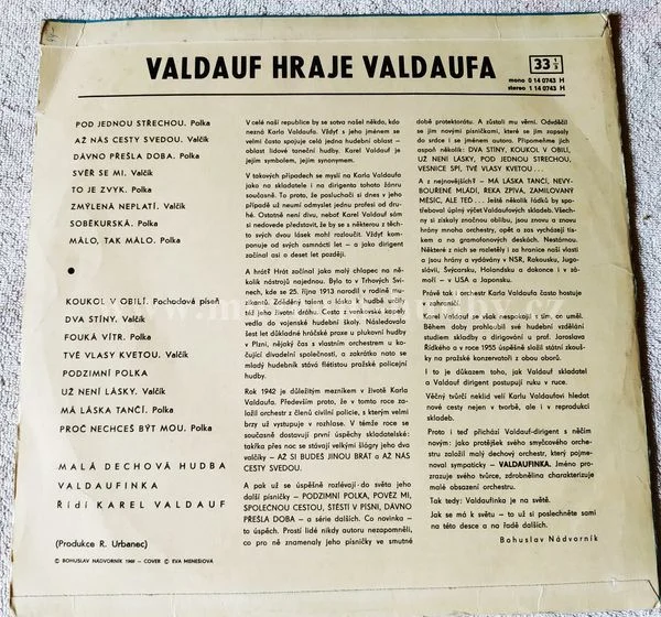 Malá Dechová Hudba Valdaufinka Řidi Karel Valdauf - Obrázek 2