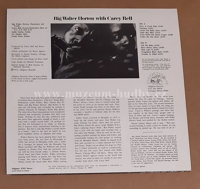 Big Walter Horton With Carey Bell - Obrázek 2