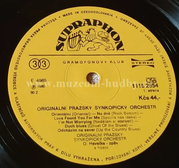 Originální Pražský Synkopický Orchestr - Obrázek 3