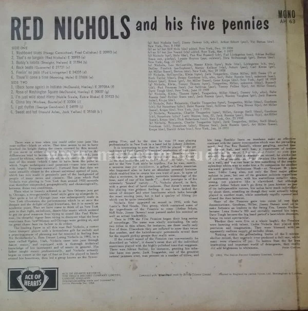 Red Nichols And His Five Pennies - Obrázek 2