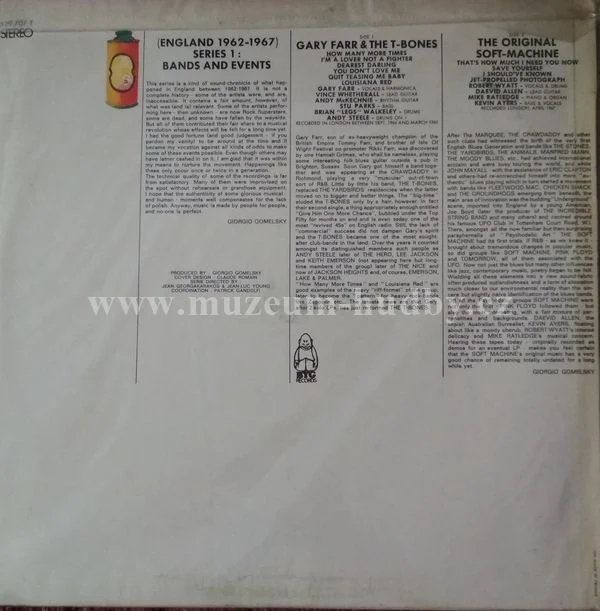 Gary Farr & The T-Bones + The Original Soft Machine - Obrázek 2