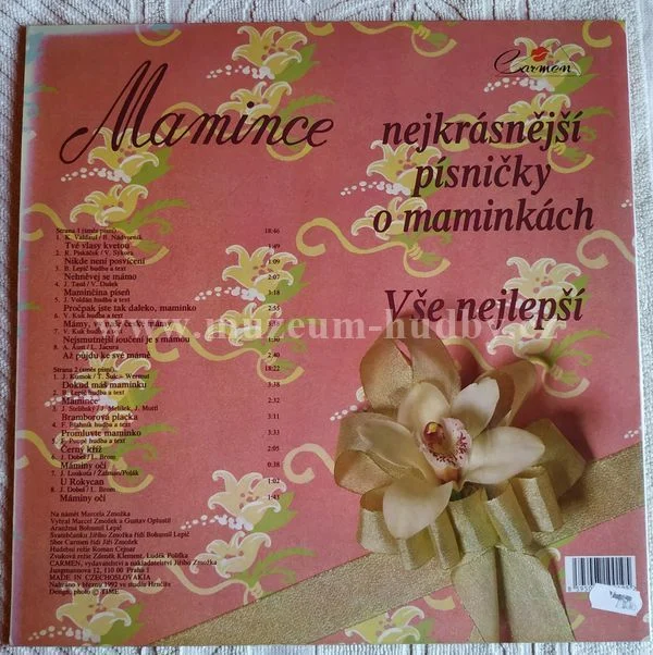 Svatebčanka Jiřího Zmožka, Sbor Carmen - Obrázek 2