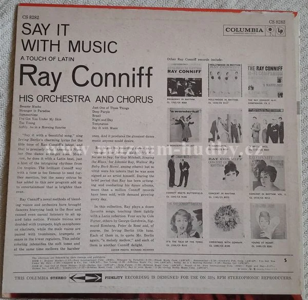 Ray Conniff, His Orchestra And Chorus - Obrázek 2