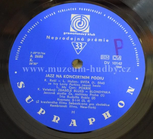 Pražský Dixieland, Junior Trio, Kvarteto S+H ... - Obrázek 4