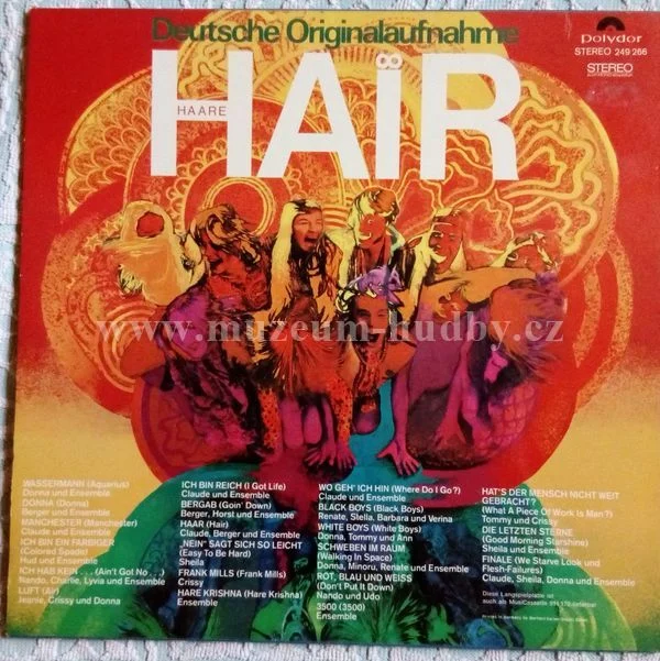 Ensemble Der Deutschsprachigen Hair Uraufführung - Obrázek 2