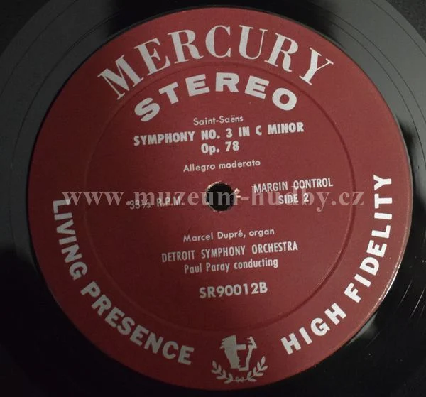 Saint-Saëns, Marcel Dupré, Paul Paray, Detroit Symphony Orchestra - Obrázek 4