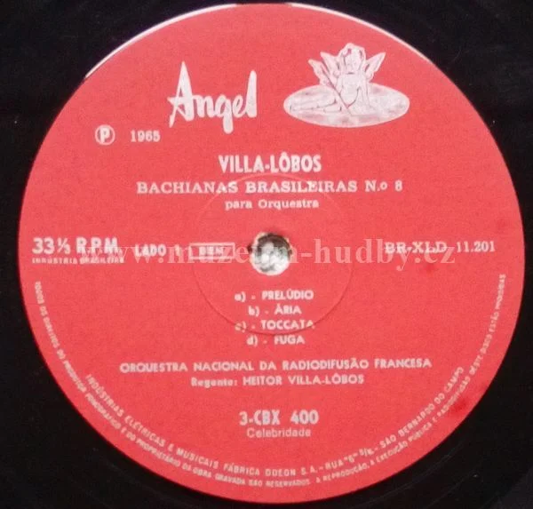 Orquestra Nacional Da Radiofus?o Francesa, Heitor Villa-Lobos, Victoria De Los Angeles, Fernando Dufr?ne, René Plessier - Obrázek 3