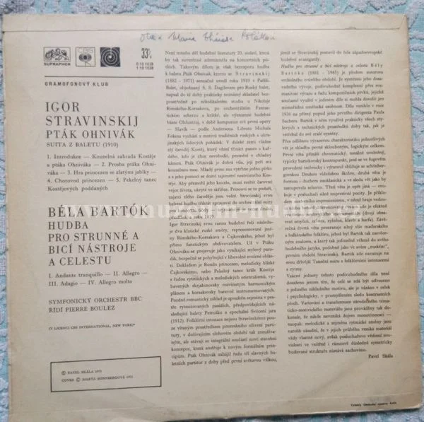 Igor Stravinskij / Béla Bartók - Obrázek 2