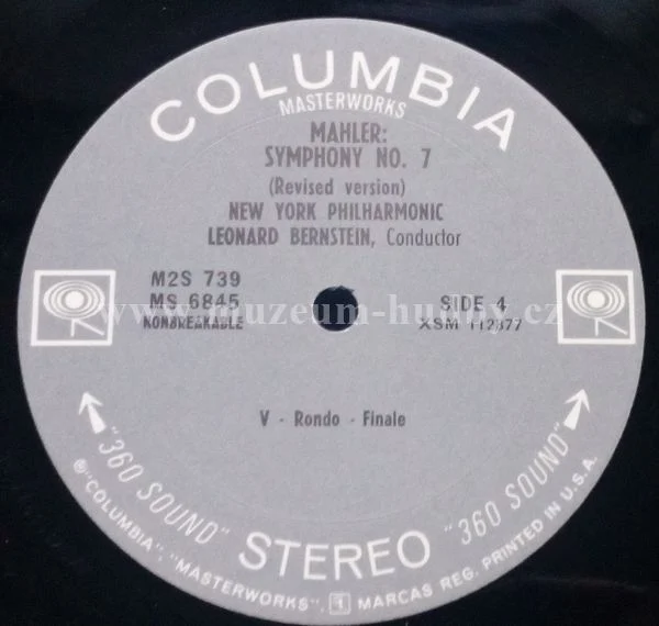 Mahler, Leonard Bernstein, New York Philharmonic - Obrázek 6