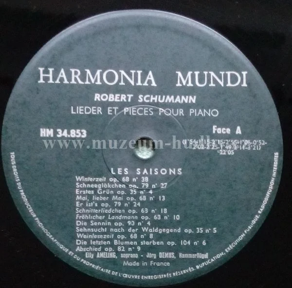 Robert Schumann - Elly Ameling, Jörg Demus - Obrázek 3