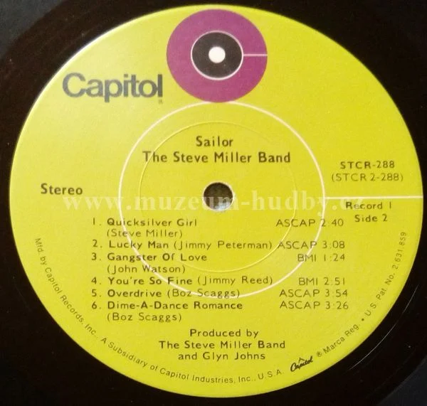The Steve Miller Band / The Band / Quicksilver Messenger Service - Obrázek 7