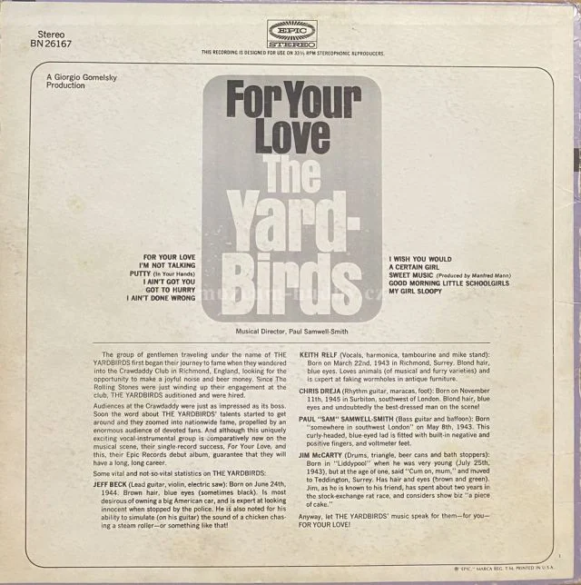 Yardbirds - Obrázek 2