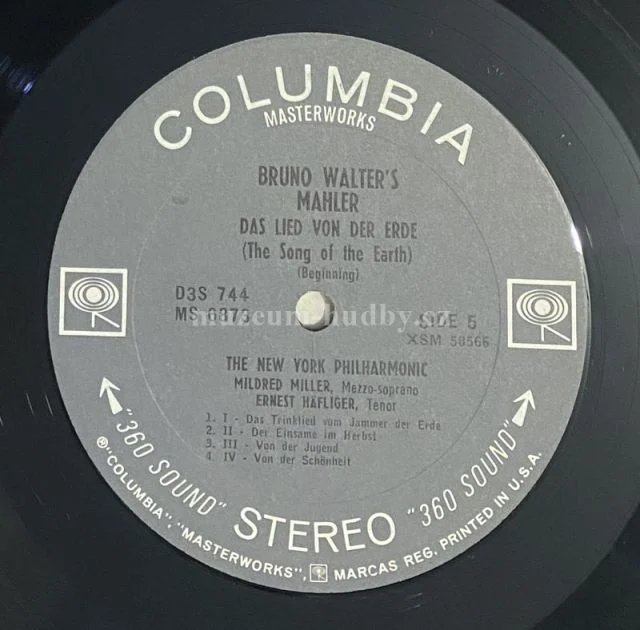 Bruno Walter, Columbia Symphony Orchestra, The New York Philharmonic Orchestra - Obrázek 7