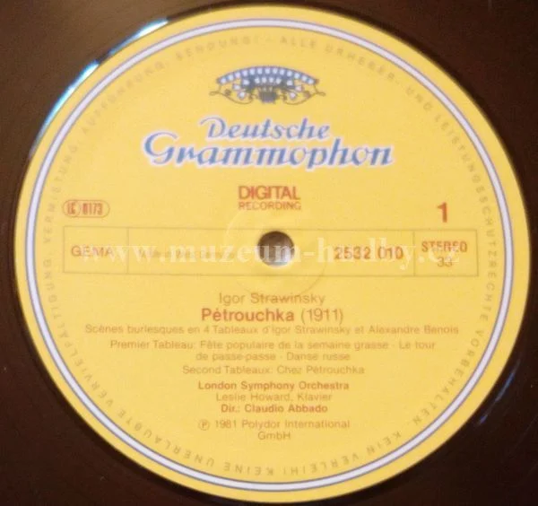 Igor Strawinsky, London Symphony Orchestr, Claudio Abbado - Obrázek 3