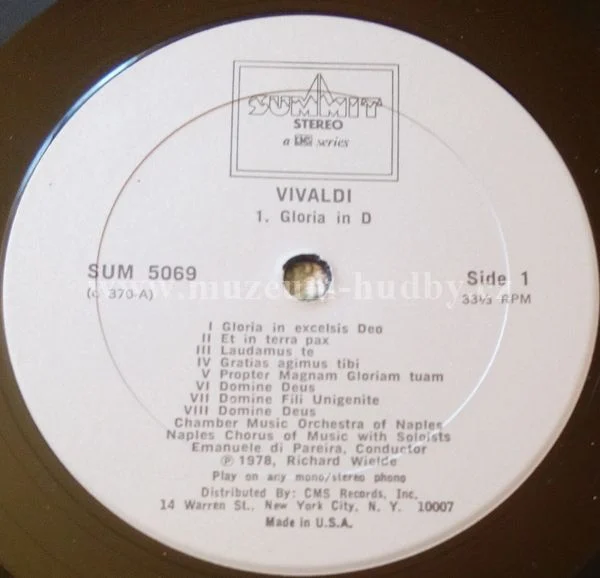 Vivaldi, Chamber Music Orchestra Of Naples, Emanuele Di Pareira - Obrázek 3