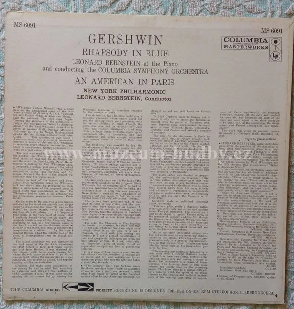 Gershwin, Leonard Bernstein - Obrázek 2