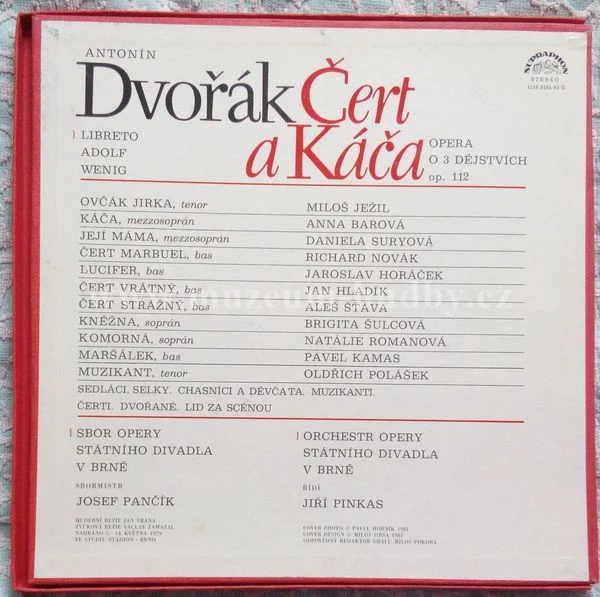 Dvořák/ Orchestr A Sbor Opery Státního Divadla V Brně - Obrázek 2