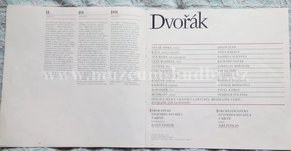 Dvořák/ Orchestr A Sbor Opery Státního Divadla V Brně - Obrázek 5