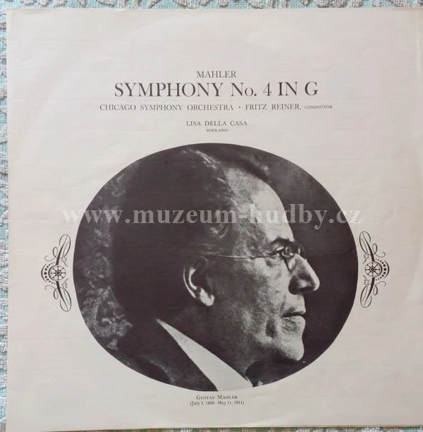 Mahler – Reiner / Chicago Symphony / Lisa Della Casa - Obrázek 3
