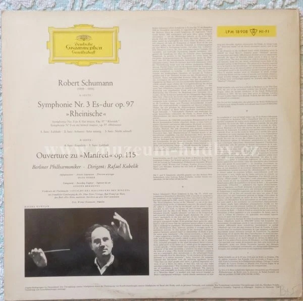 Robert Schumann, Berlin Philharmonic Orchestra & Rafael Kubelik - Obrázek 2