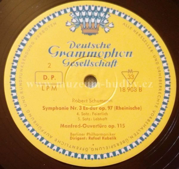 Robert Schumann, Berlin Philharmonic Orchestra & Rafael Kubelik - Obrázek 4