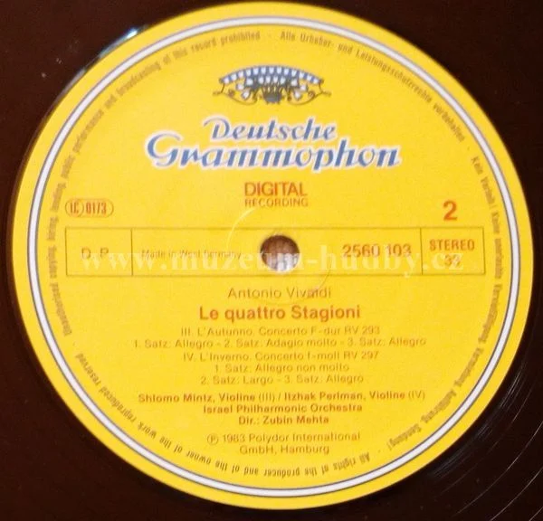 Stern, Zukerman, Mintz, Perlman, Israel Philharmonic Orchestra, Zubin Mehta - Obrázek 5