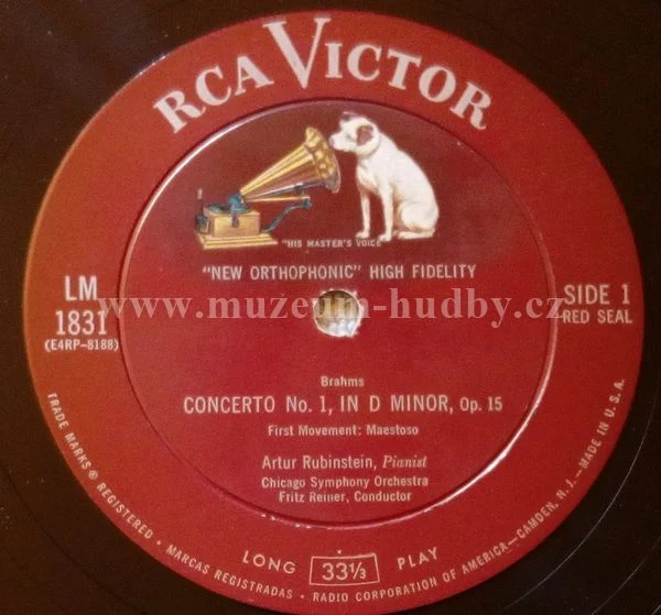 Brahms, Artur Rubinstein, Fritz Reiner, Chicago Symphony Orchestra - Obrázek 3