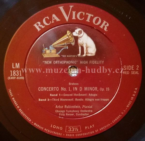 Brahms, Artur Rubinstein, Fritz Reiner, Chicago Symphony Orchestra - Obrázek 4
