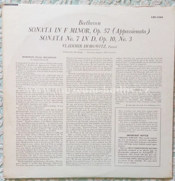 Beethoven / Horowitz - Obrázek 2