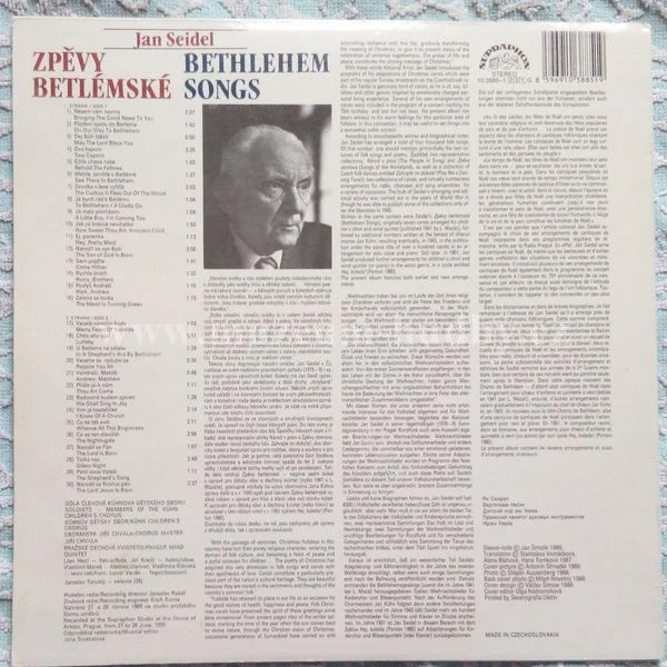 Jan Seidel / Kühnův Dětský Sbor / Pražské Dechové Kvinteto - Obrázek 2
