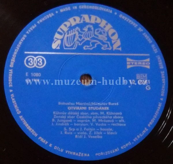 Bohuslav Martinů - Miloslav Bureš - Obrázek 4