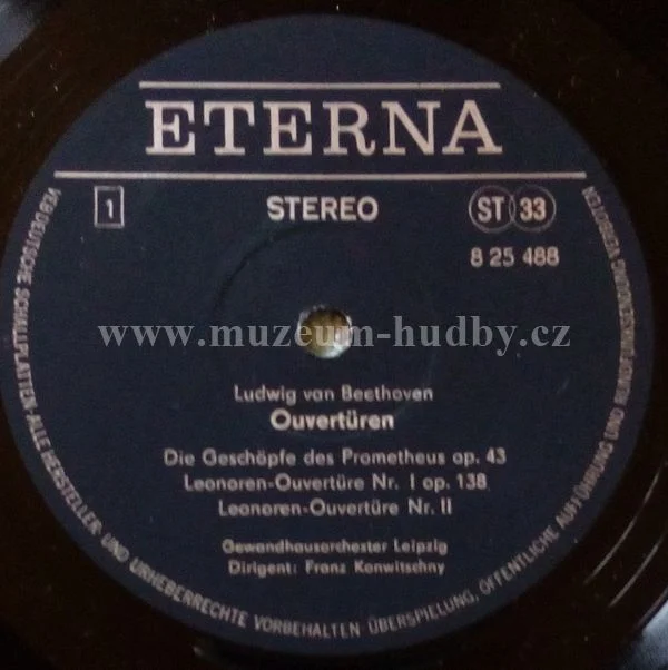 Ludwig van Beethoven, Gewandhausorchester Leipzig, Franz Konwitschny - Obrázek 3
