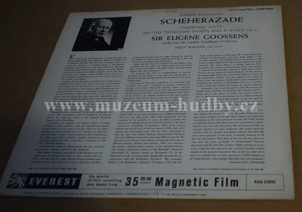 Rimsky-Korsakov - Sir Eugene Goossens, The London Symphony Orchestra - Obrázek 2