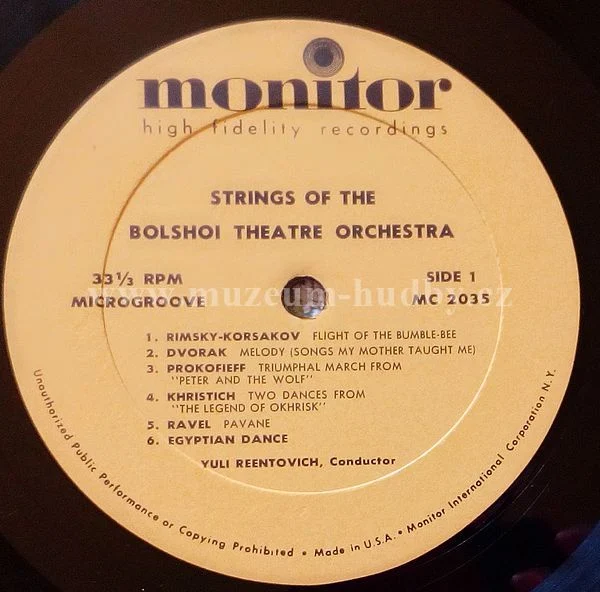 Bolshoi Theatre Orchestra, Yuli Reentovich, Irina Zaitseva, Irina Shcherbina, Galina Maksimova - Obrázek 3