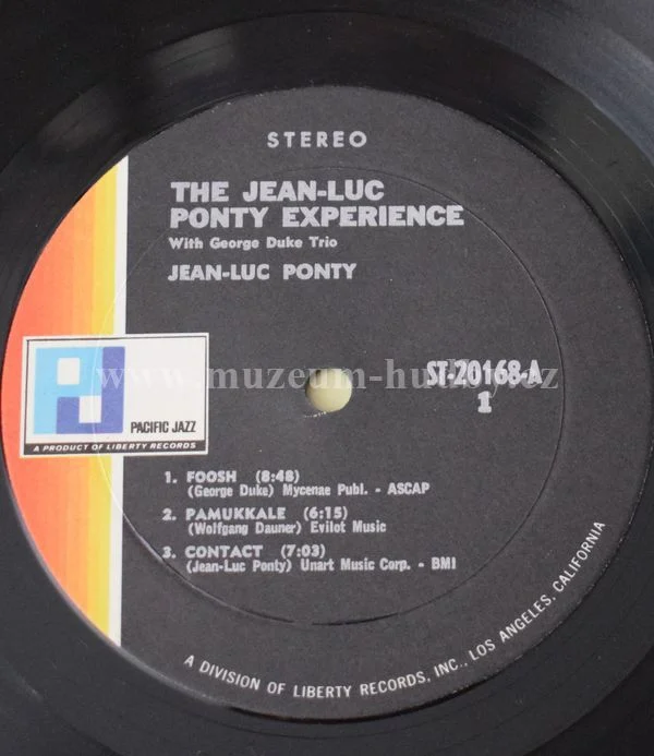 Jean-Luc Ponty Experience With The George Duke Trio - Obrázek 4