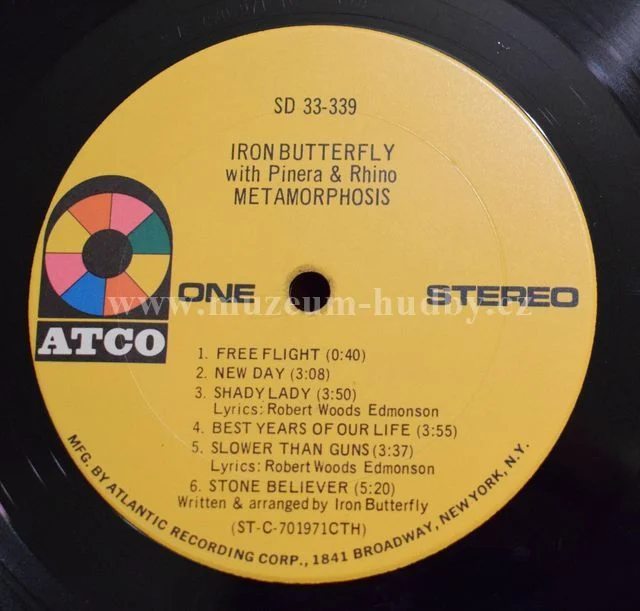 Iron Butterfly With Pinera & Rhino - Obrázek 5