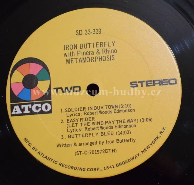 Iron Butterfly With Pinera & Rhino - Obrázek 6