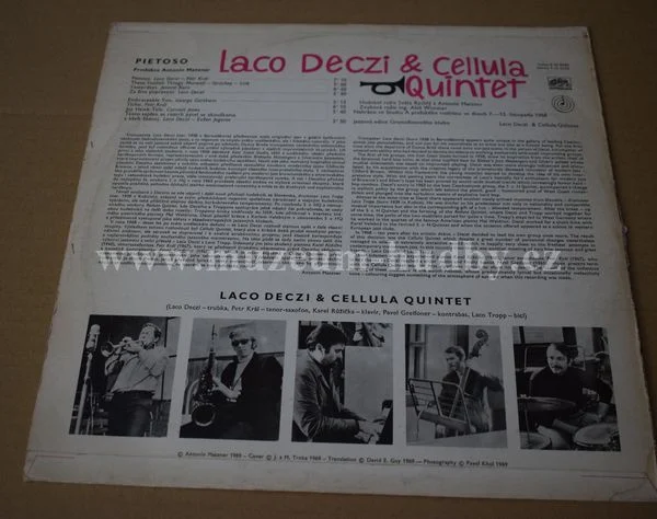 Laco Deczi & The Cellula Quintet - Obrázek 2