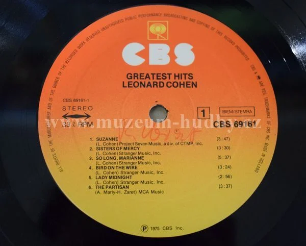 Leonard Cohen - Obrázek 4