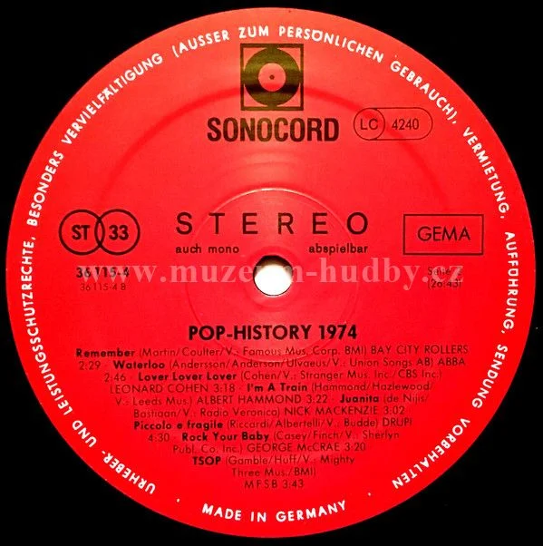 MFSB/George McCrae/Drupi/Nick MacKenzie/Nick MacKenzie - Obrázek 4