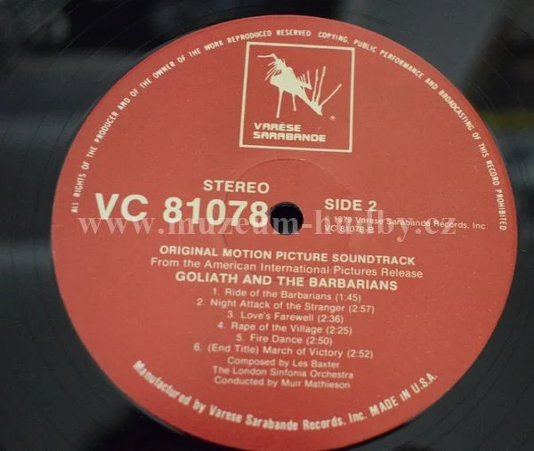 Les Baxter - Goliath And The Barbarians - Obrázek 4