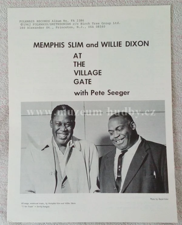 Memphis Slim & Willie Dixon - Obrázek 3
