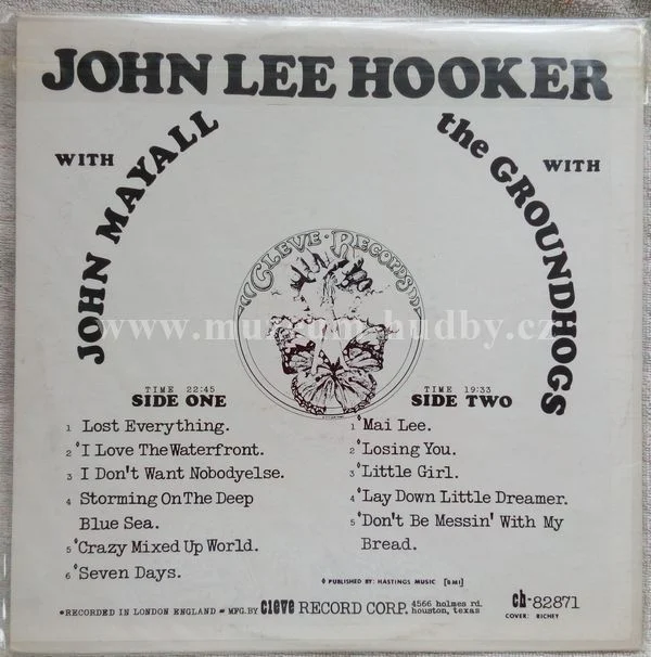 John Lee Hooker With John Mayall With The Groundhogs - Obrázek 2