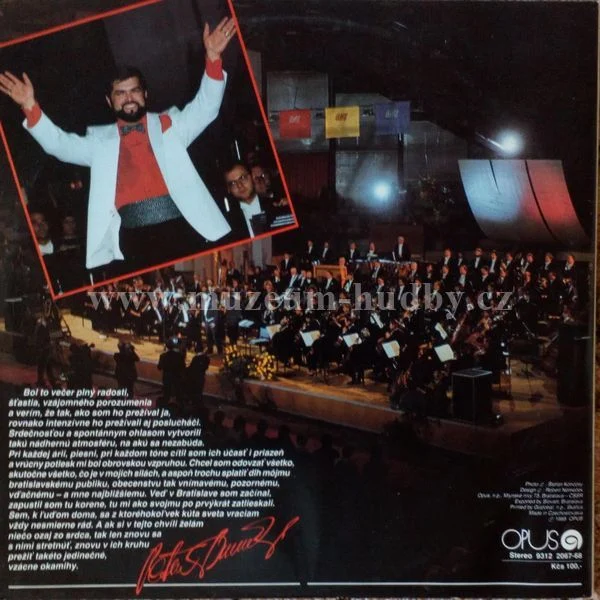 Peter Dvorský / Radio Bratislava Symphony Orchestra / Ondrej Lenárd - Obrázek 5