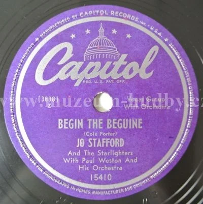 Jo Stafford And The Starlighters With Paul Weston And His Orchestra - Obrázek 2